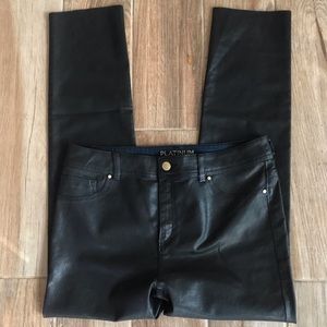 Chico’s faux leather pants size 1 (medium)